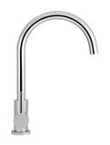 Round Kitchen Mixer Tap - Polished Chrome - MK03-C