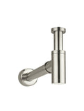 Round Bottle Trap for 32mm basin waste and 40mm outlet - PVD Brushed Nickel - MP05-R-PVDBN