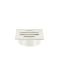 Square Floor Grate Shower Drain 50mm outlet - PVD Brushed Nickel - MP06-50-PVDBN