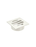 Square Floor Grate Shower Drain 50mm outlet - PVD Brushed Nickel - MP06-50-PVDBN