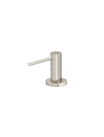 Round Soap Dispenser - PVD Brushed Nickel