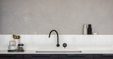 Round High-Rise Swivel Wall Spout - Matte Black - MS07