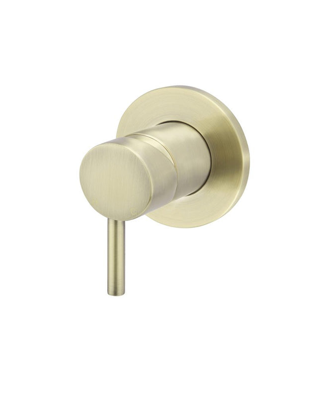 Round Wall Mixer short pin-lever - PVD Tiger Bronze (SKU: MW03S-PVDBB) by Meir