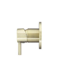 Round Wall Mixer short pin-lever - PVD Tiger Bronze - MW03S-PVDBB