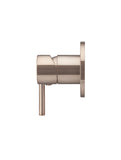 Round Wall Mixer short pin-lever - Champagne - MW03S-CH
