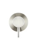 Round Wall Mixer short pin-lever - PVD Brushed Nickel - MW03S-PVDBN