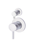 Round Diverter Mixer - Polished Chrome - MW07TS-C
