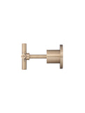 Round Cross Handle Jumper Valve Wall Top Assemblies - Champagne - MW08JL-CH