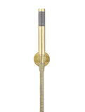 Round Hand Shower on Fixed Bracket - PVD Tiger Bronze - MZ08-R-PVDBB