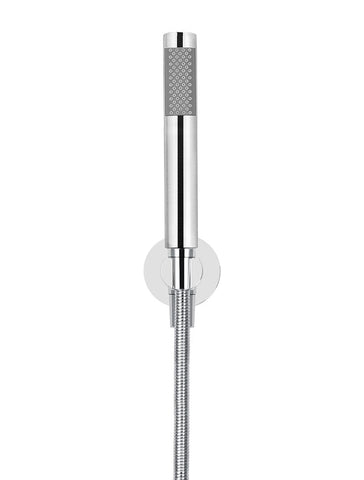Round Hand Shower on Fixed Bracket - Polished Chrome