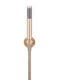 Round Hand Shower on Fixed Bracket - Champagne - MZ08-R-CH