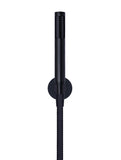 Round Hand Shower on Fixed Bracket - Matte Black - MZ08-R