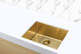Kitchen Sink - Single Bowl 450 x 450 - Brushed Bronze Gold - MKSP-S450450-BB