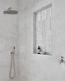 Round Shower Rose 300mm - PVD Brushed Nickel - MH06-PVDBN