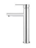Round Paddle Tall Basin Mixer - Polished Chrome - MB04PD-R2-C