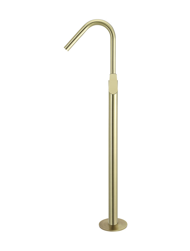 Round Paddle Freestanding Bath Spout and Hand Shower - PVD Tiger Bronze (SKU: MB09PD-PVDBB) by Meir NZ