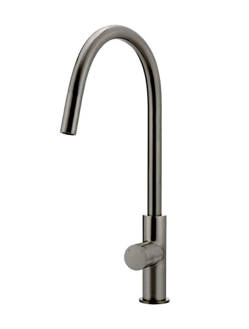 Round Pinless Piccola Pull Out Kitchen Mixer Tap - Shadow