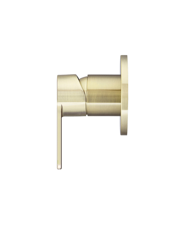 Round Paddle Wall Mixer - PVD Tiger Bronze (SKU: MW03PD-PVDBB) by Meir NZ