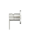 Round Paddle Wall Mixer - PVD Brushed Nickel - MW03PD-PVDBN