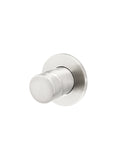 Round Pinless Wall Mixer - PVD Brushed Nickel - MW03PN-PVDBN