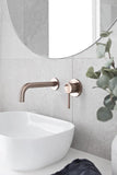 Round Curved Bath Spout - Champagne - MS05-CH