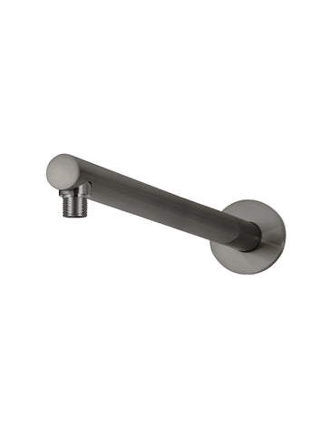 Round Wall Shower Arm 400mm - Shadow