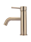 Round Basin Mixer Curved - Champagne - MB03-CH