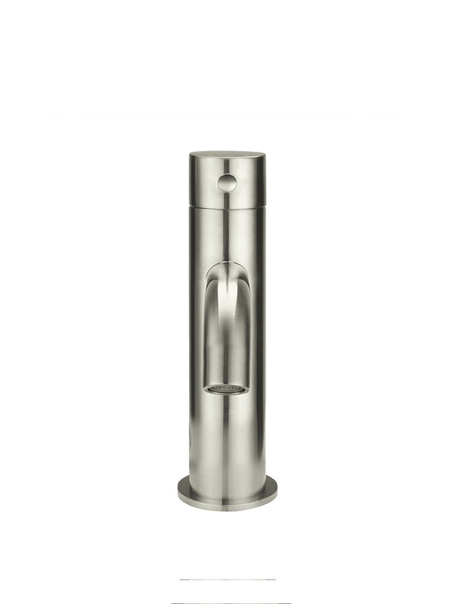 Piccola Basin Mixer Tap - Brushed Nickel (SKU: MB03XS-PVDBN) by Meir