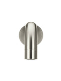 Round Curved Basin Wall Spout - PVD Brushed Nickel - MBS05-PVDBN