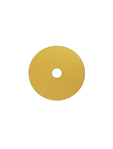 Round Sink Colour Sample Disc - Brushed Bronze Gold