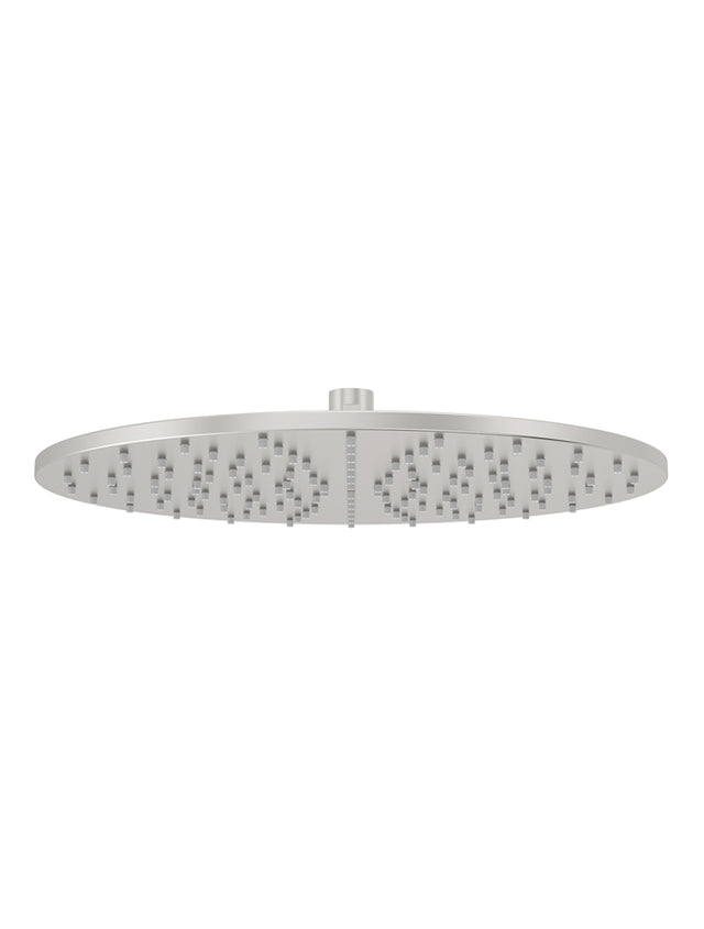 Round Shower Rose 300mm - PVD Brushed Nickel (SKU: MH06-PVDBN) by Meir NZ