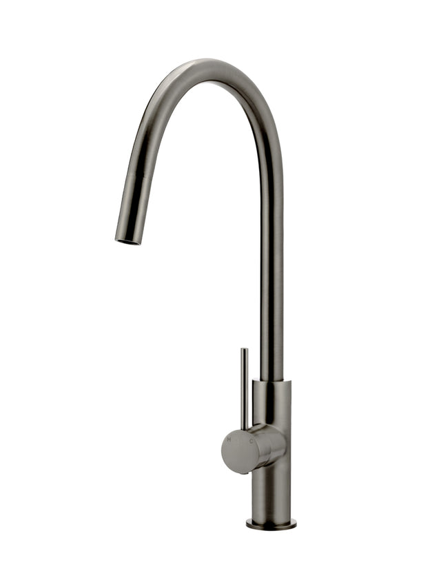 Round Piccola Pull Out Kitchen Mixer Tap - Shadow (SKU: MK17-PVDGM) by Meir