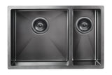 Kitchen Sink - One and Half Bowl 670 x 440 - Gunmetal Black - MKSP-D670440-GM