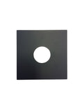 Square Cover Plate Tilers Mistake - Matte Black - MP-TM