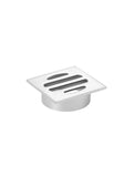 Square Floor Grate Shower Drain 50mm outlet - Polished Chrome - MP06-50-C