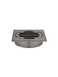 Square Floor Grate Shower Drain 80mm outlet - Shadow - MP06-80-PVDGM