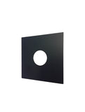 Matte Black Square Cover Plate Tilers Mistake - MP-TM