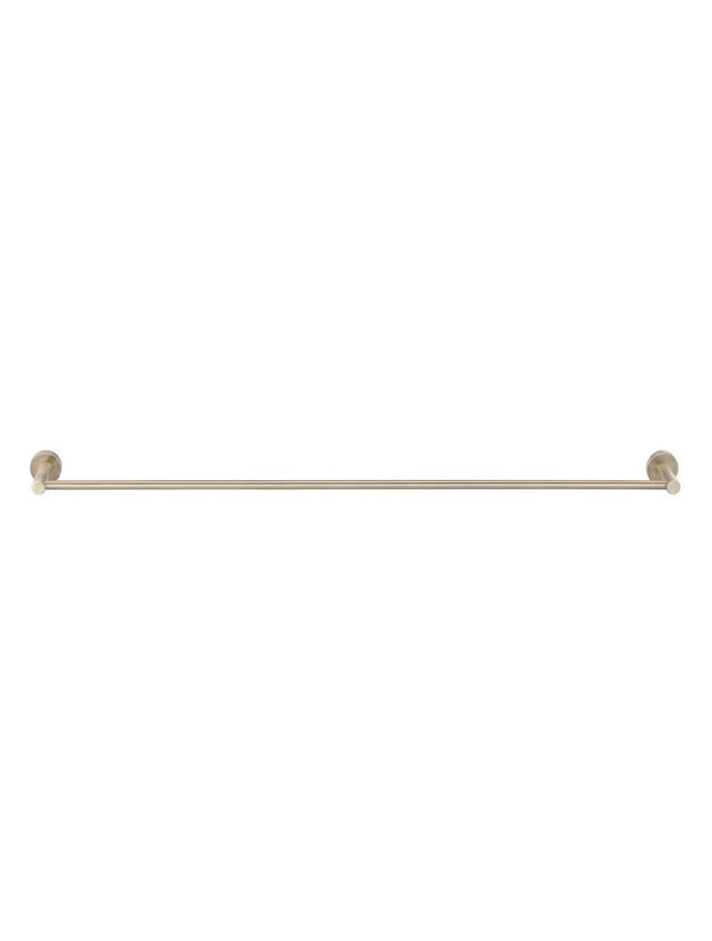 Round Single Towel Rail - Champagne (SKU: MR01-SR90-CH) by Meir