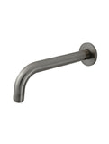 Round Curved Bath Spout - Shadow - MS05-PVDGM