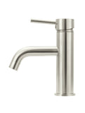Round Basin Mixer Curved - PVD Brushed Nickel - MB03-PVDBN