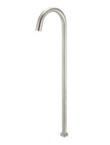 Round Freestanding Bath Spout - PVD Brushed Nickel - MB06-PVDBN