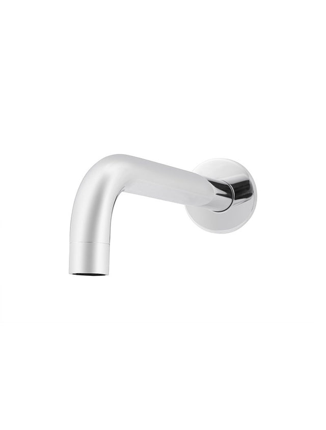 Round Curved Basin Wall Spout - Polished Chrome (SKU: MBS05-C) by Meir