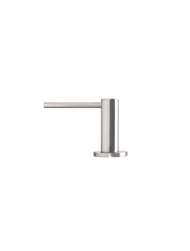 Round Soap Dispenser - PVD Brushed Nickel (SKU: MP09-PVDBN) by Meir