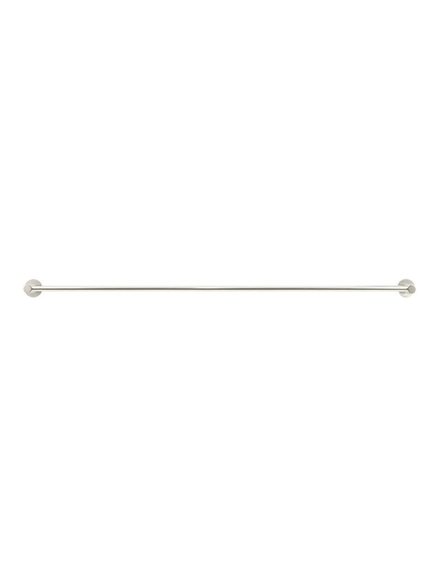 Round Double Towel Rail 900mm - PVD Brushed Nickel (SKU: MR01-R90-PVDBN) by Meir