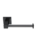 Square Toilet Roll Holder - Matte Black - MR02B