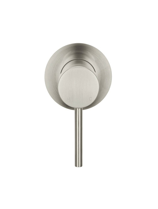 Round Wall Mixer - PVD Brushed Nickel (SKU: MW03-PVDBN) by Meir