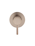 Round Wall Mixer short pin-lever - Champagne - MW03S-CH