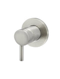 Round Wall Mixer short pin-lever - PVD Brushed Nickel - MW03S-PVDBN