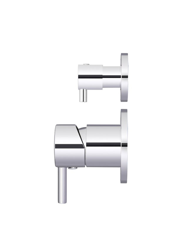 Round Diverter Mixer - Polished Chrome (SKU: MW07TS-C) by Meir