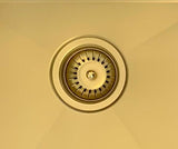 Kitchen Sink - Single Bowl 450 x 450 - Brushed Bronze Gold - MKSP-S450450-BB